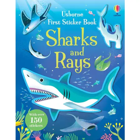 First Sticker Book Sharks & Rays