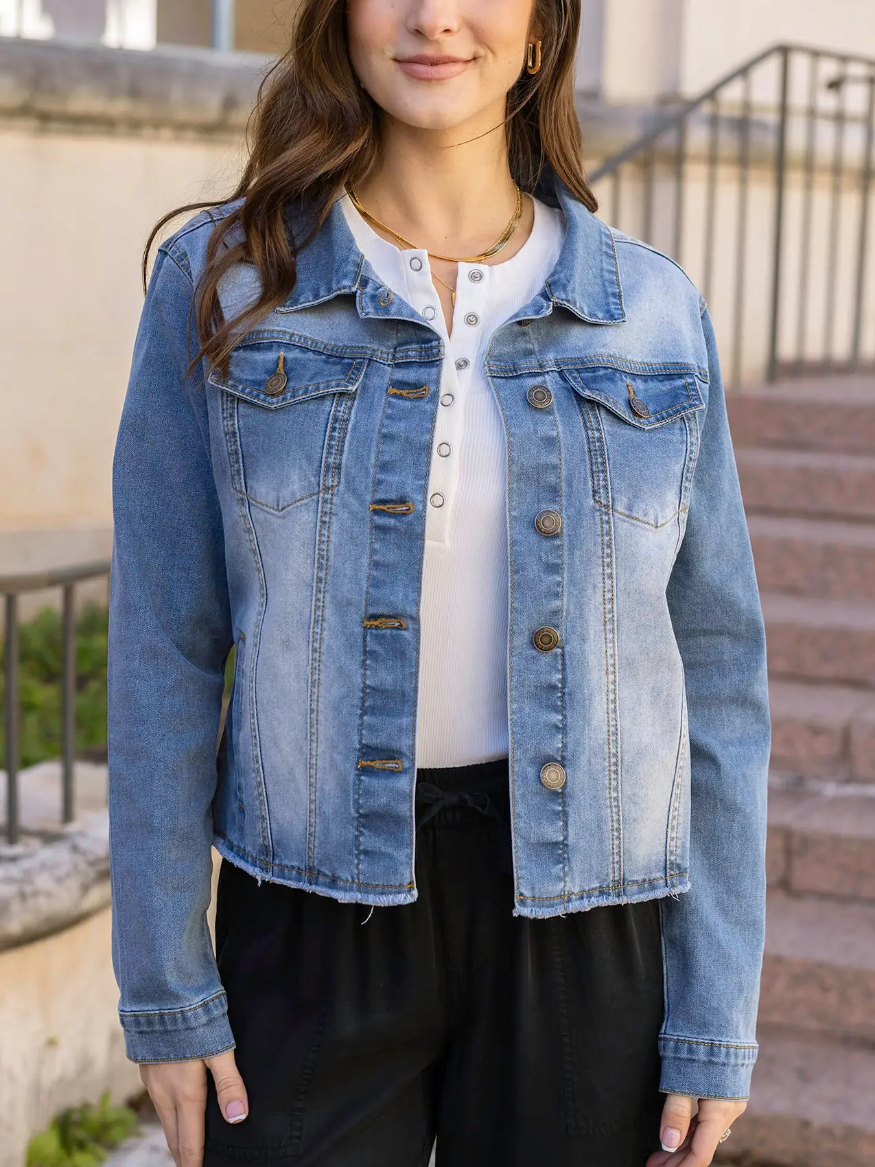 Soft Wash Denim Jacket