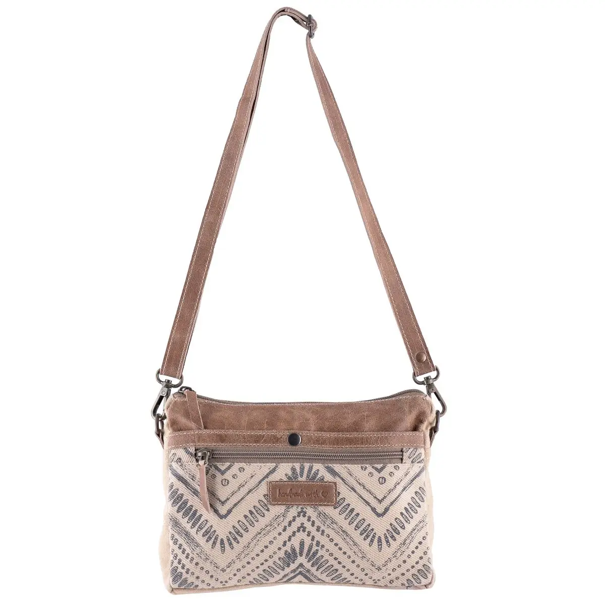 Women's Crossbody Bag - Zig Zag