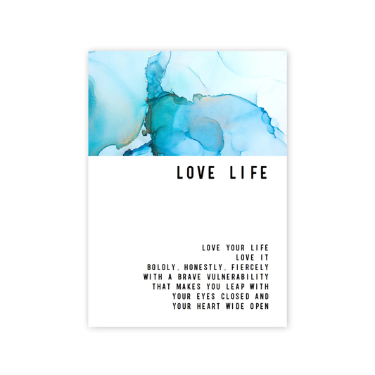 Love Life  Greeting Card