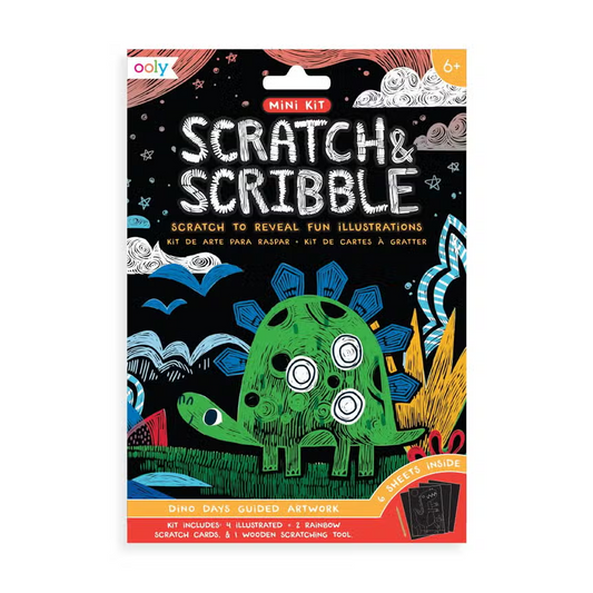 Mini Scratch & Scribble Dino Days