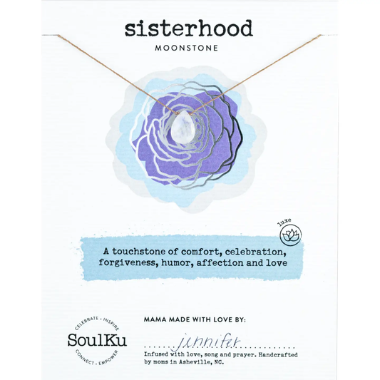 Luxe Necklace Moonstone for Sisterhood