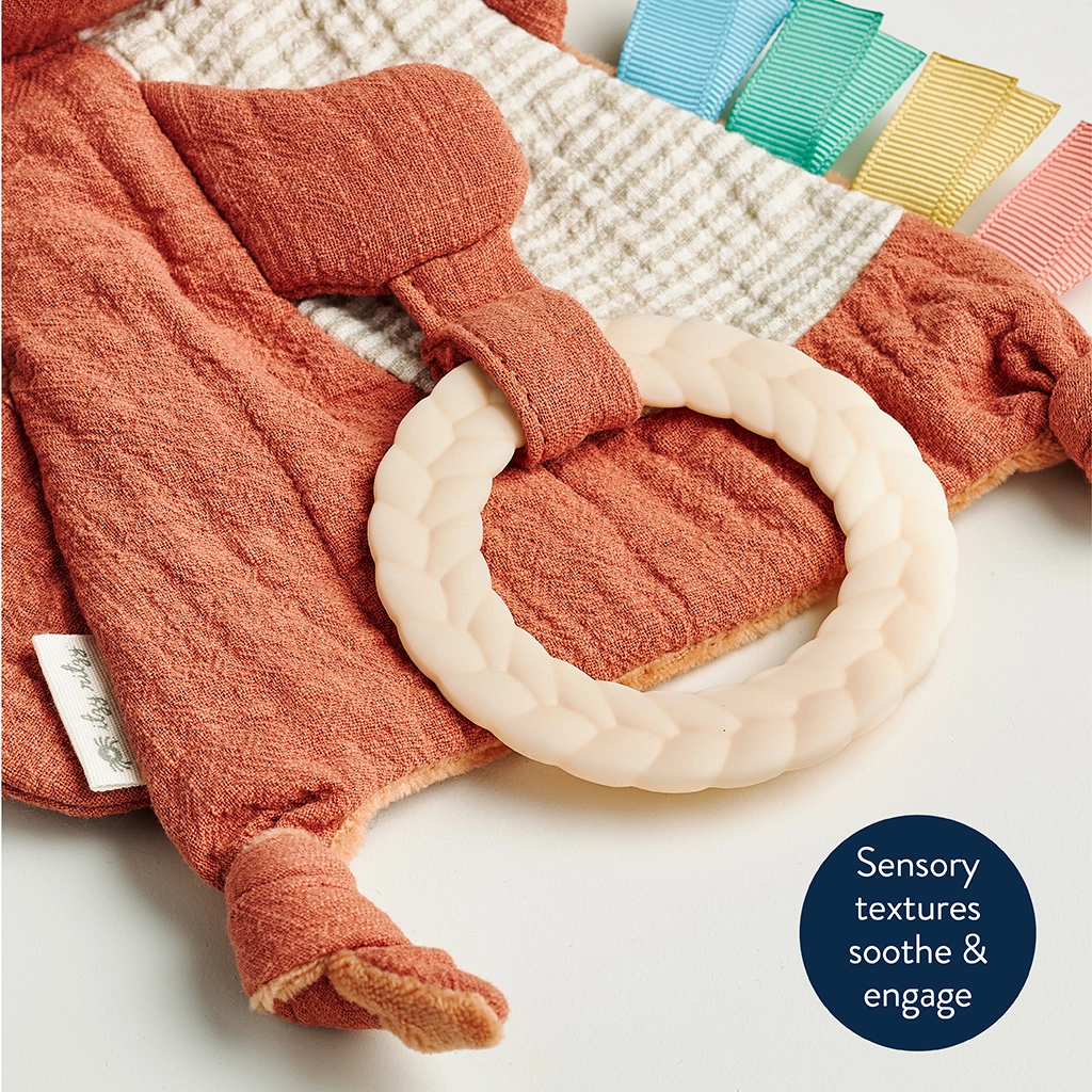 Fox Bitzy Crinkle Toy