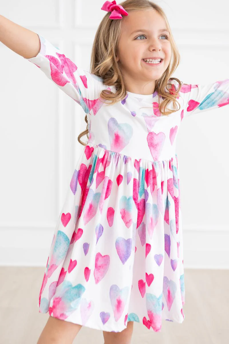 Girls Light Hearted Twirl Dress