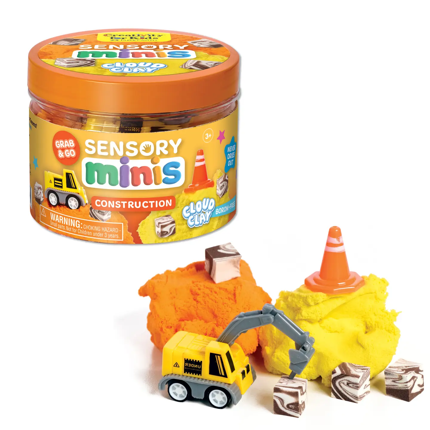 Cloud Clay Sensory Mini Play Jar