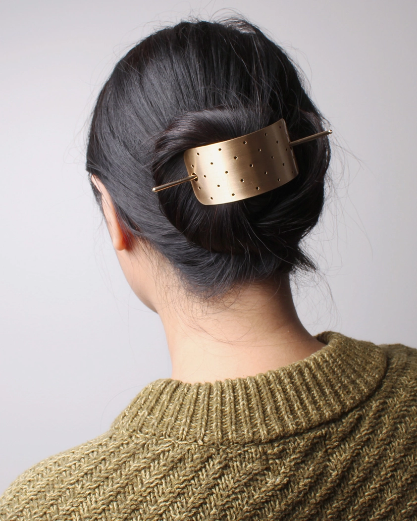 Golden Sun Hair Cuff + Pin