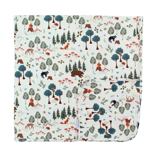 Luxury Bamboo Blanket Swaddle - In the Woods