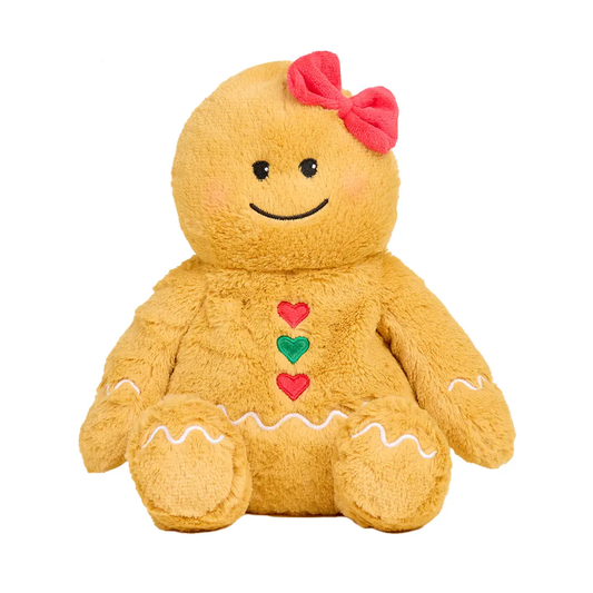 Gingerbread Girl Warmies Stuffed Animal
