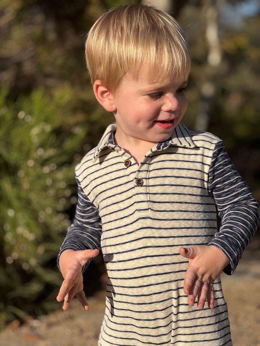Baby Arlington Polo Romper