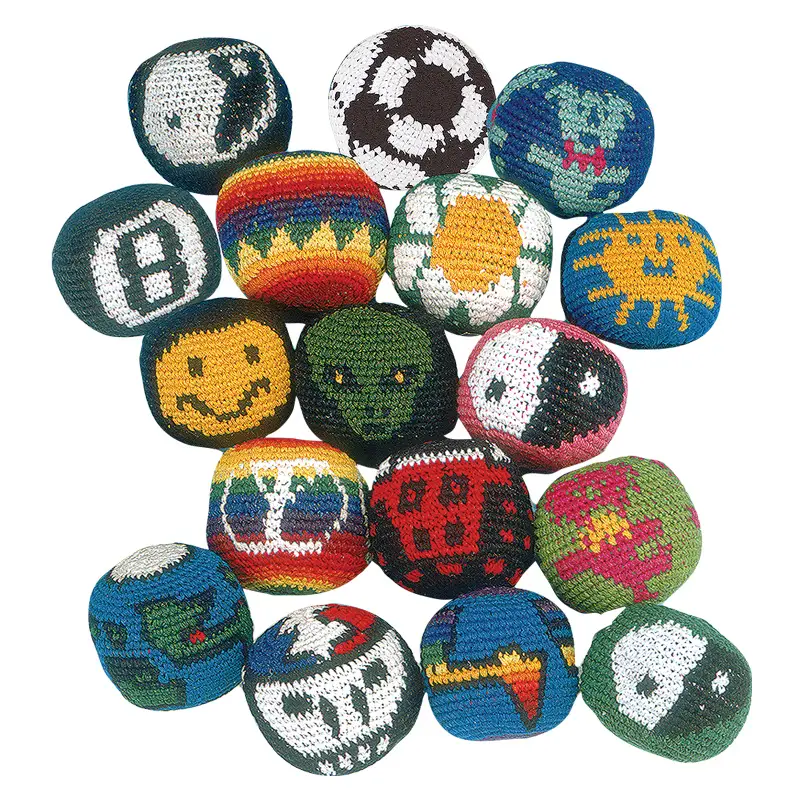 Crochet Hacky Sack Set of 2