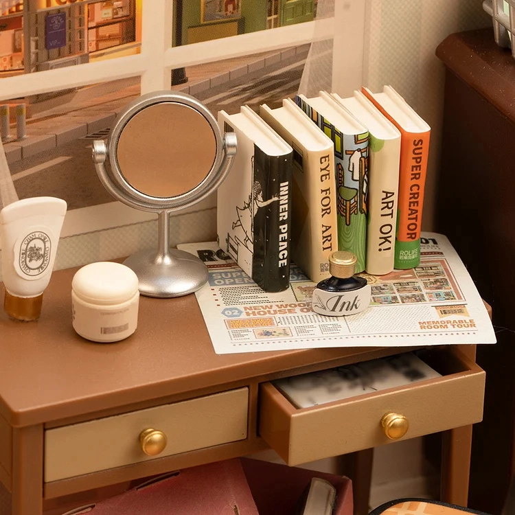 Miniature House Kit: Sweet Dreams Bedroom