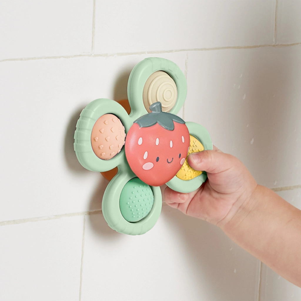 Strawberry Pop & Whirl Bath + Travel Toy