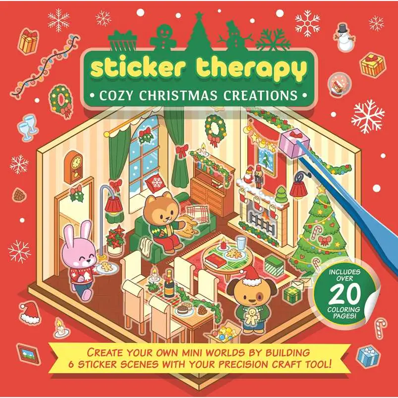 Sticker Therapy: Cozy Christmas