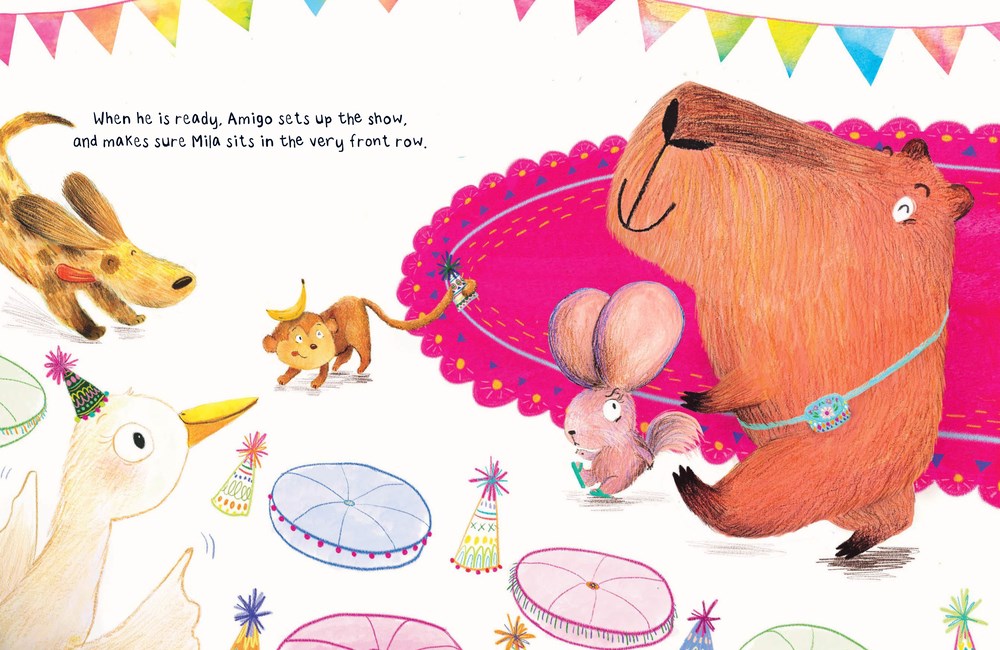 Amigo the Capybara Book