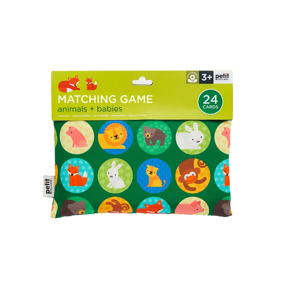 Animals + Babies Matching Game