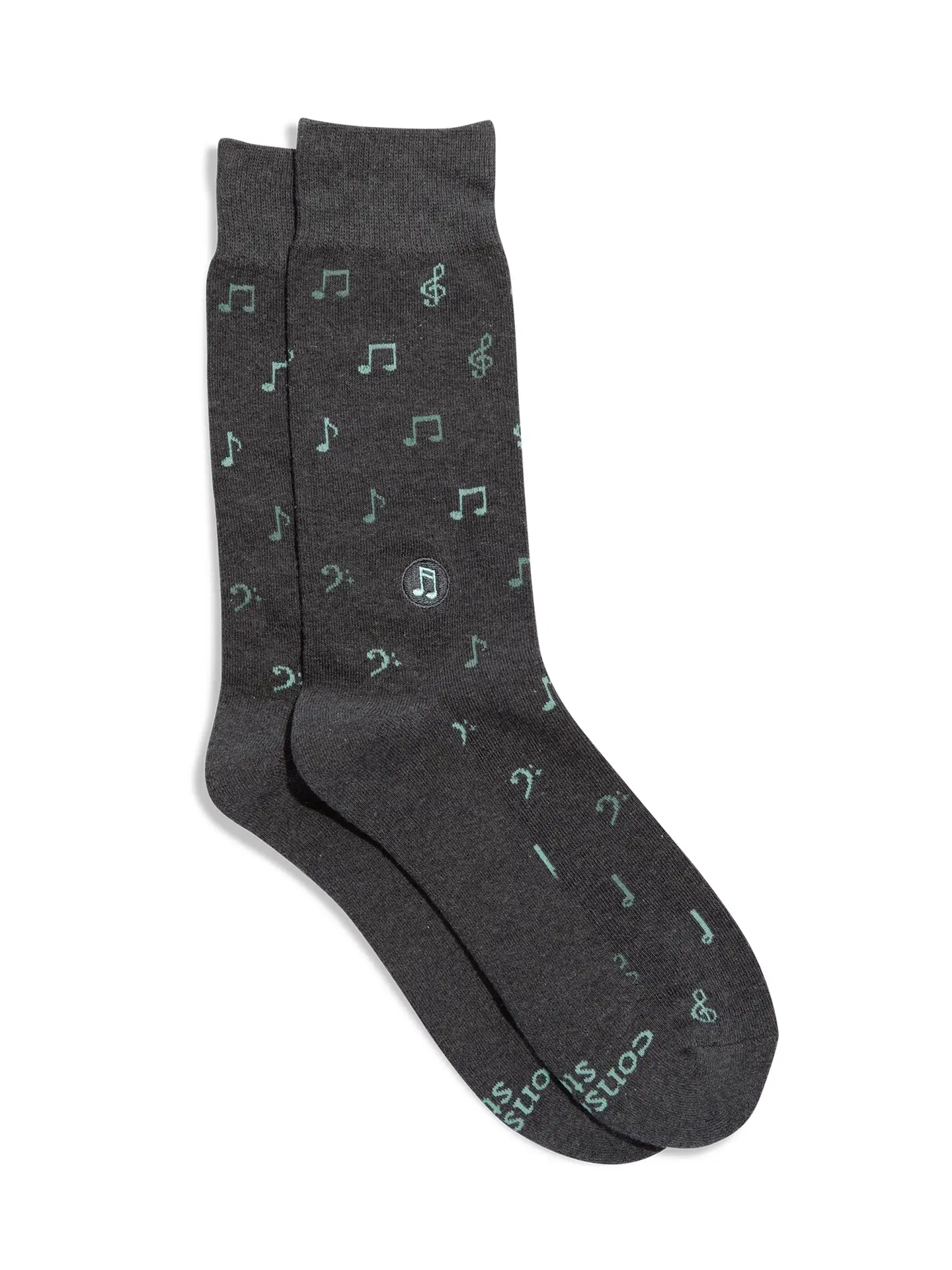 Socks That Support Music Notes