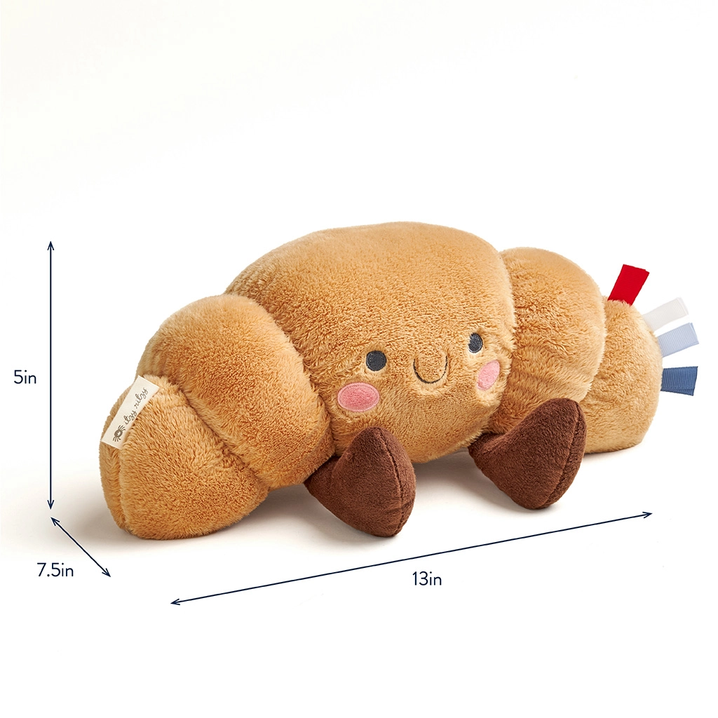 Croissant Sweetie Snuggles Plush