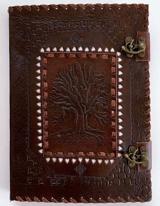 Leather Journal Tree of Life