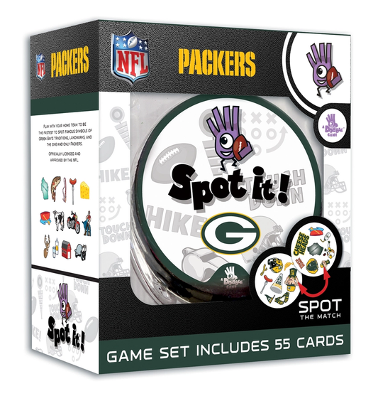 Green Bay Packers NFL Spot It! Game