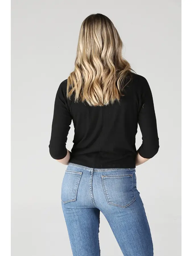 Tie Waist Knit Top