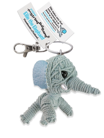 Ellie Elephant Keychain