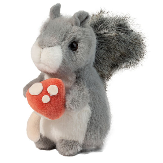 Squirrel w/ Mushroom Stuffed Animal