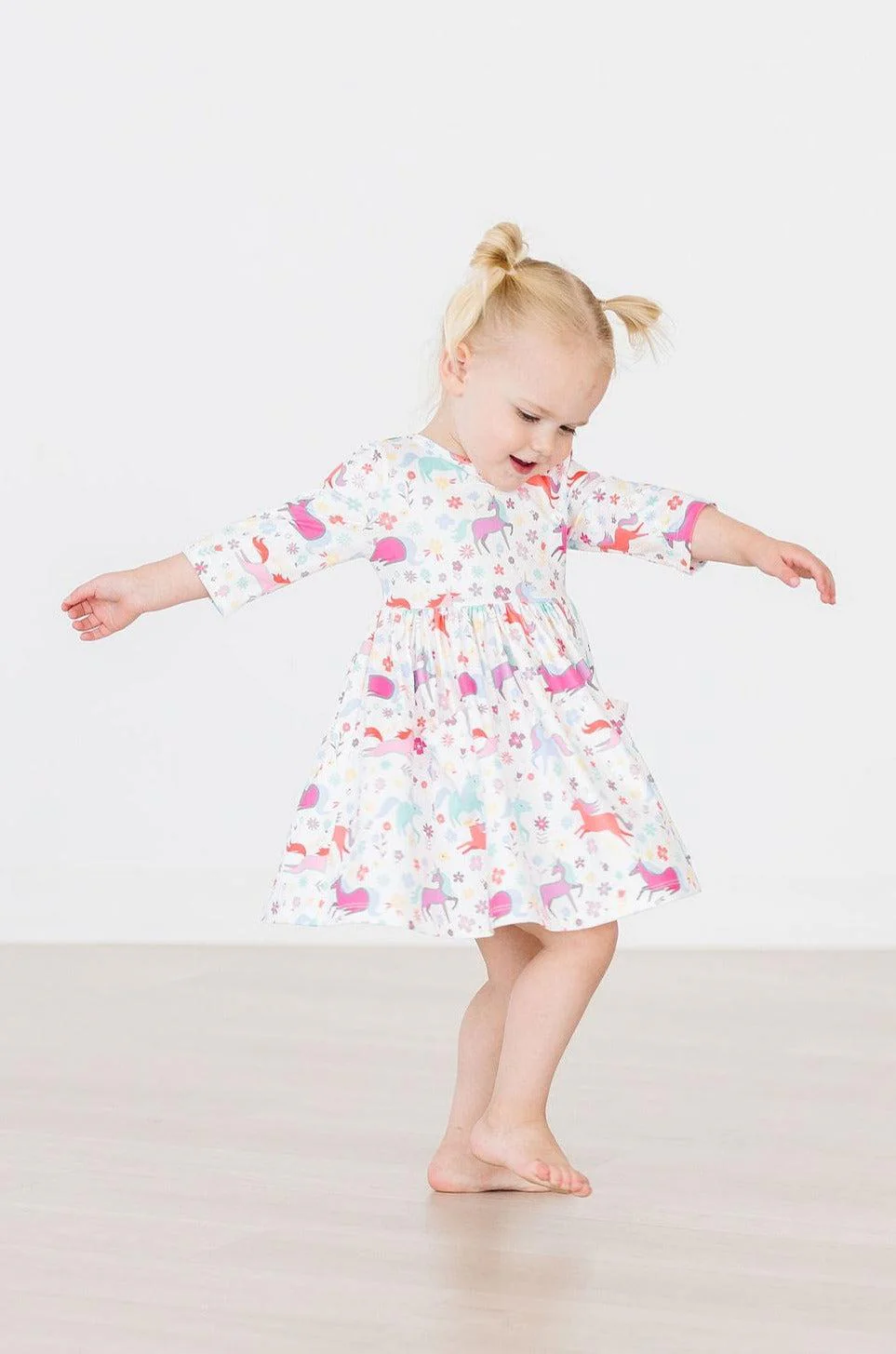 Girls Unicorn Wish Twirl Dress