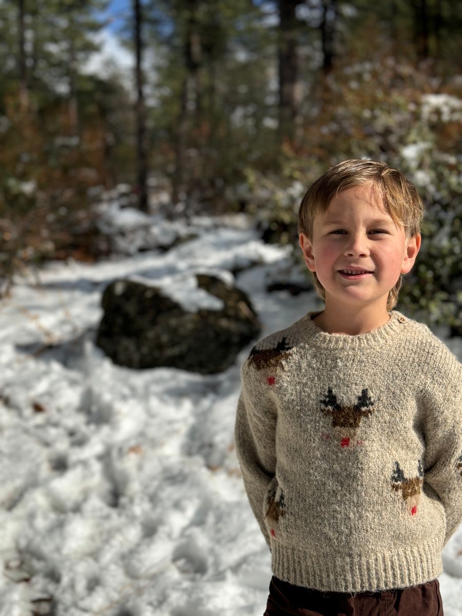 Kids Rudy Reindeer Sweater