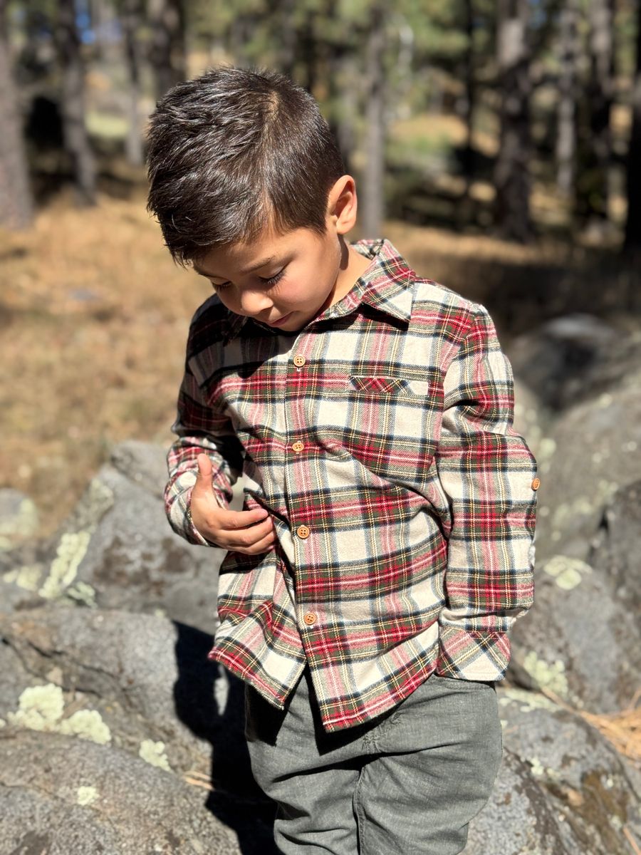 Boys Atwood Woven Button Down Shirt