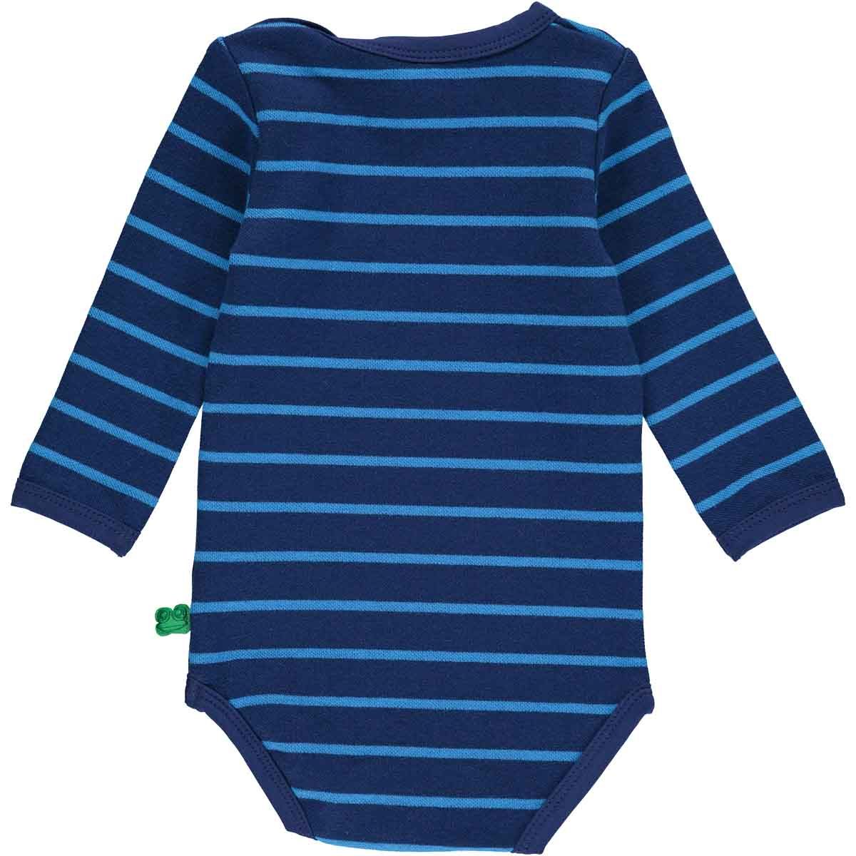 Baby Blue Striped Onesie
