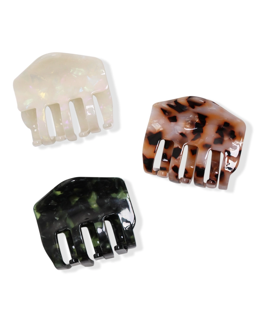 Forest Shadow Claw Clips 3pk
