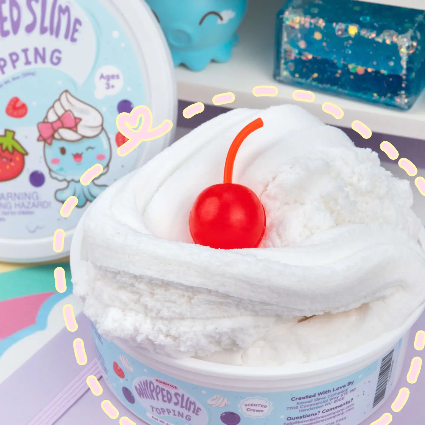 Cool & Slimey Whipped Topping Slime