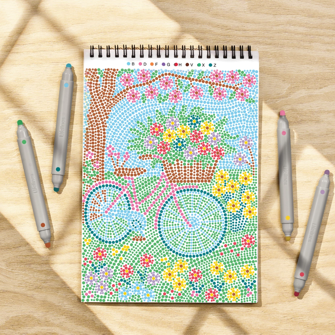 Flowart - Dot By Letter Cozy Cottage