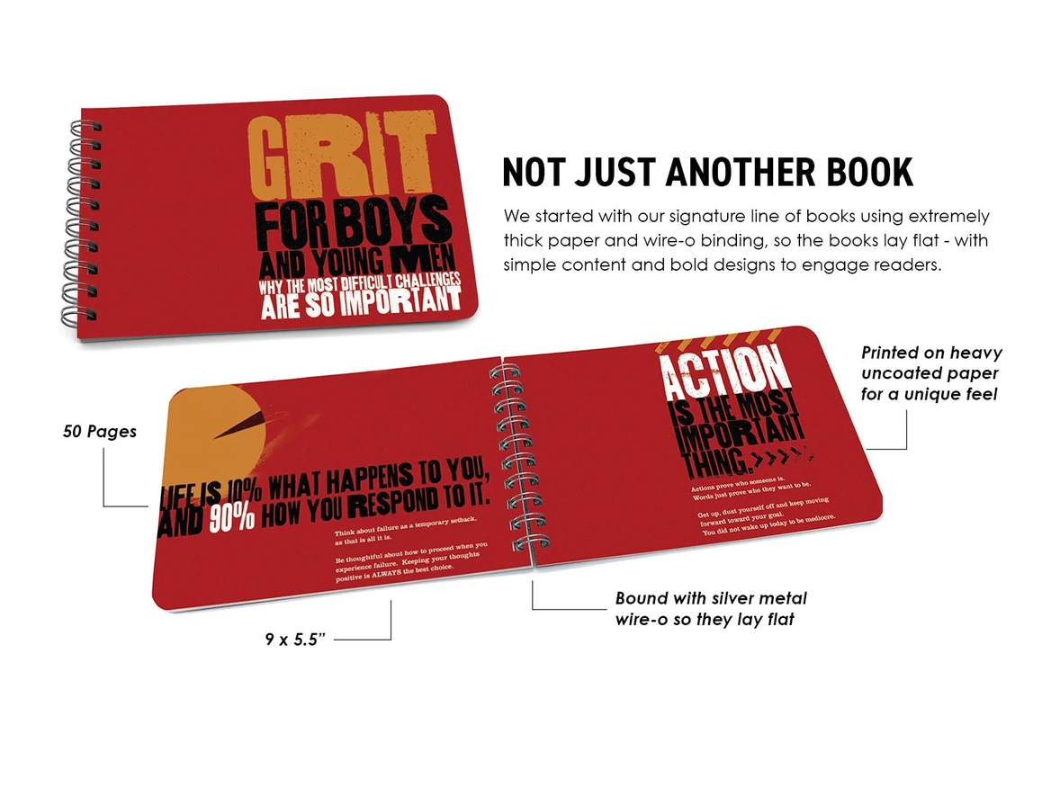 Grit For Boys Book