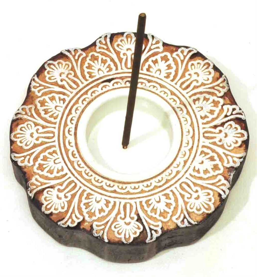 Printing Block Incense Burner