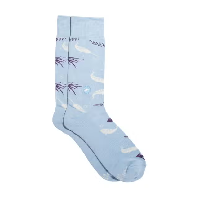 Socks That Protect the Arctic - Narwhals