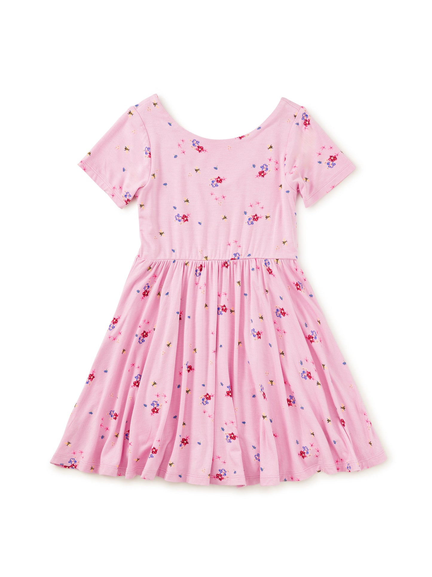 Girls Bamboo Busy Bee + Flowers Dress