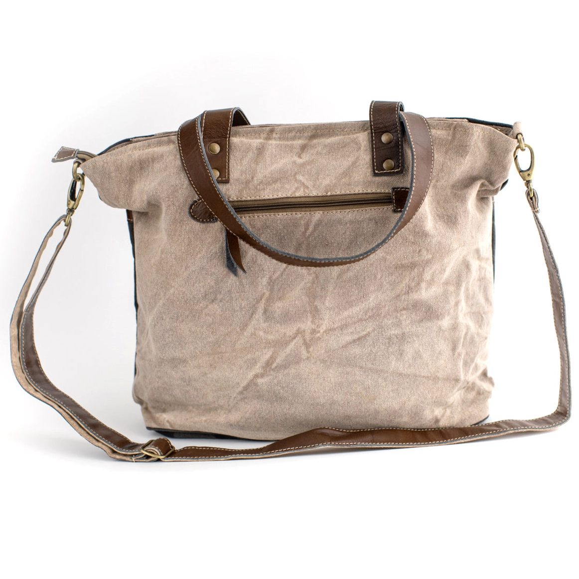 Two Fat Chickadees Canvas Tote