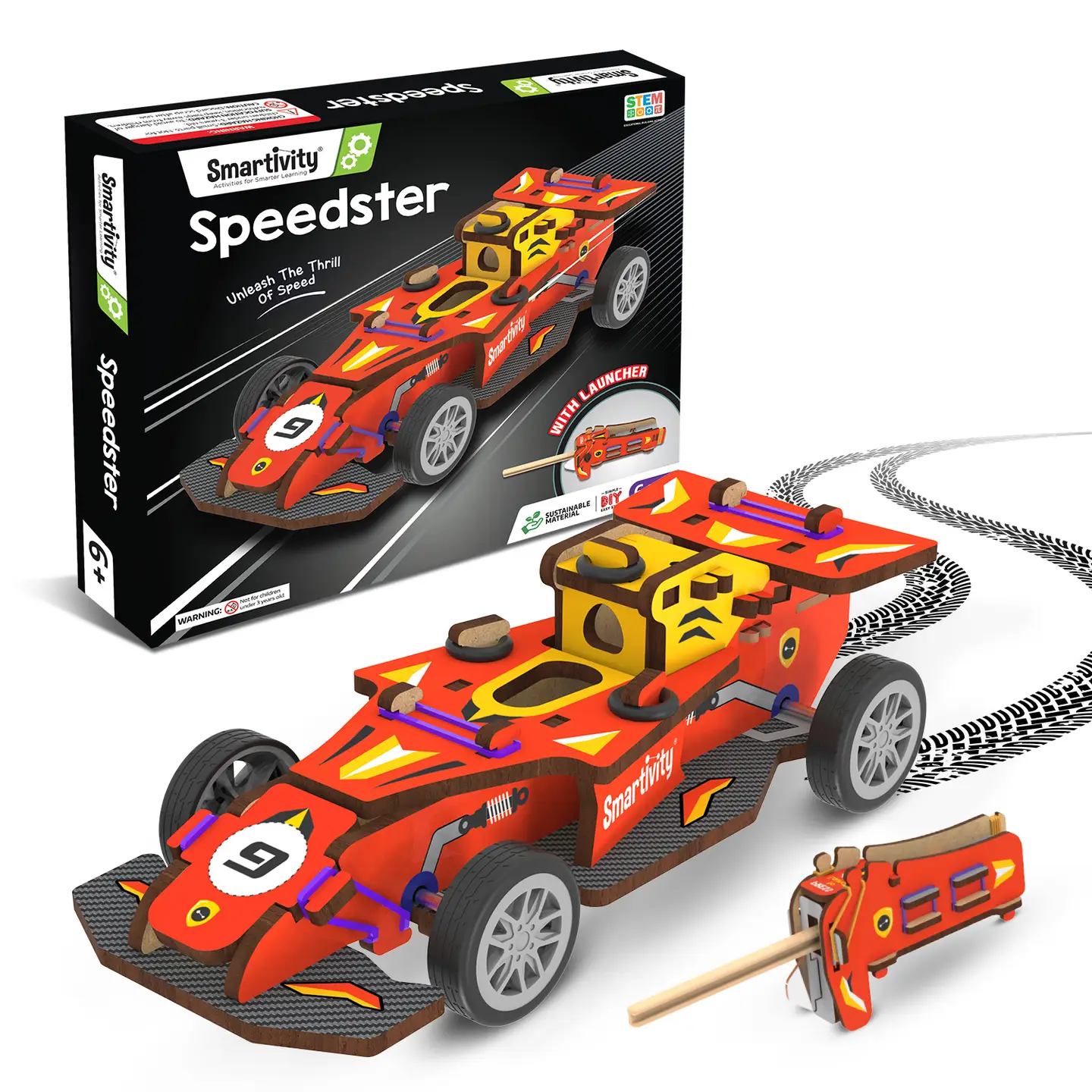 Smartivity DIY Speedster Car