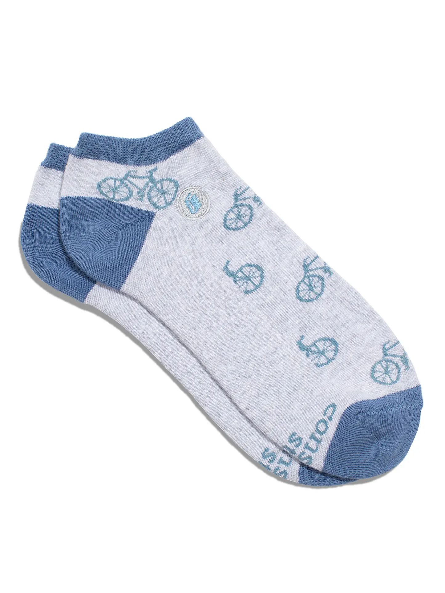 Ankle Socks That Give Books - Bikes