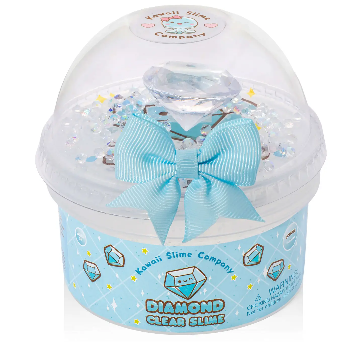 Diamond Clear Putty Slime