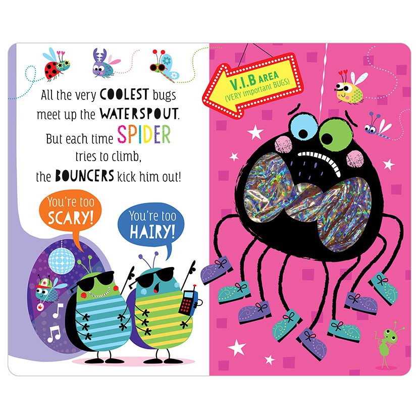 The Not-So-Scary Hairy Spider Board Book