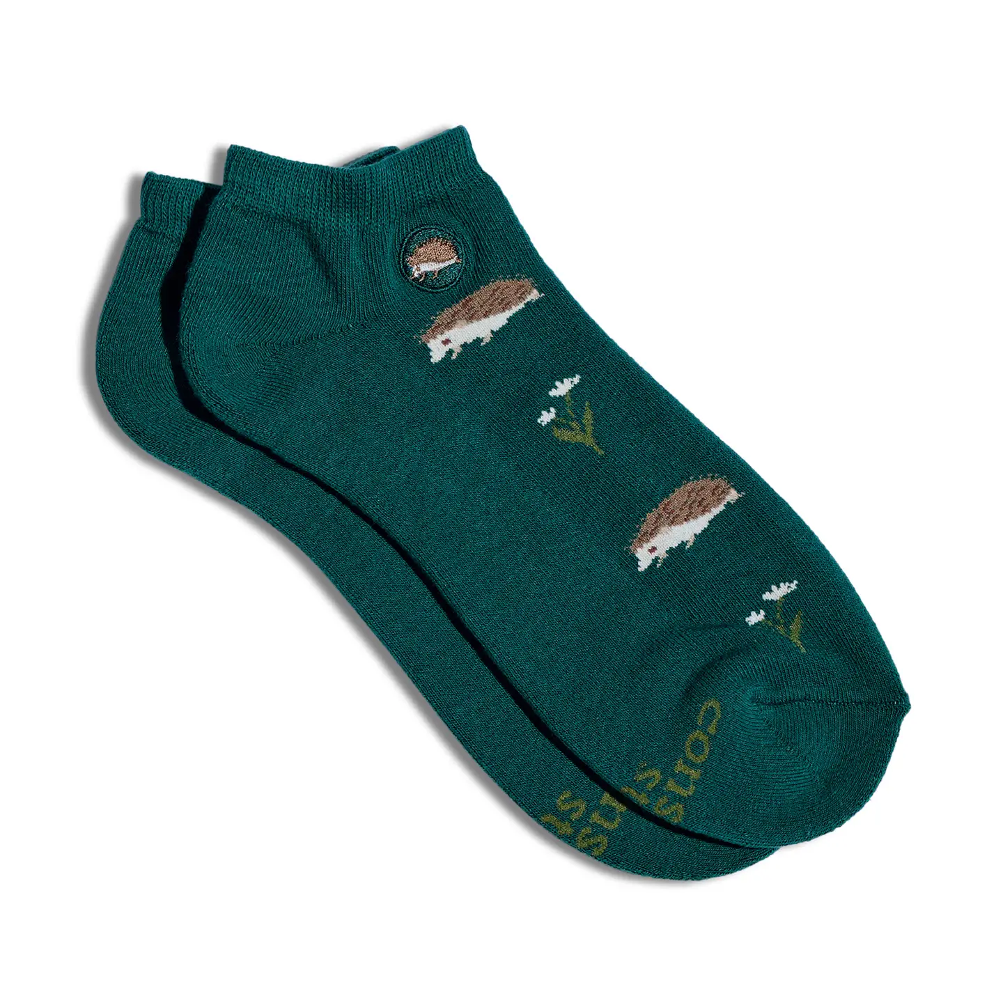 Ankle Socks That Protect Pollinators - Hedgehogs