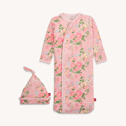 Ainslee Ruffle Magnetic Me Gown + Hat
