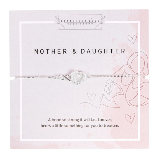 Mother & Daughter Infinity Bracelet