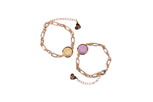 Girls Chic All Smiles Spinner Bracelet