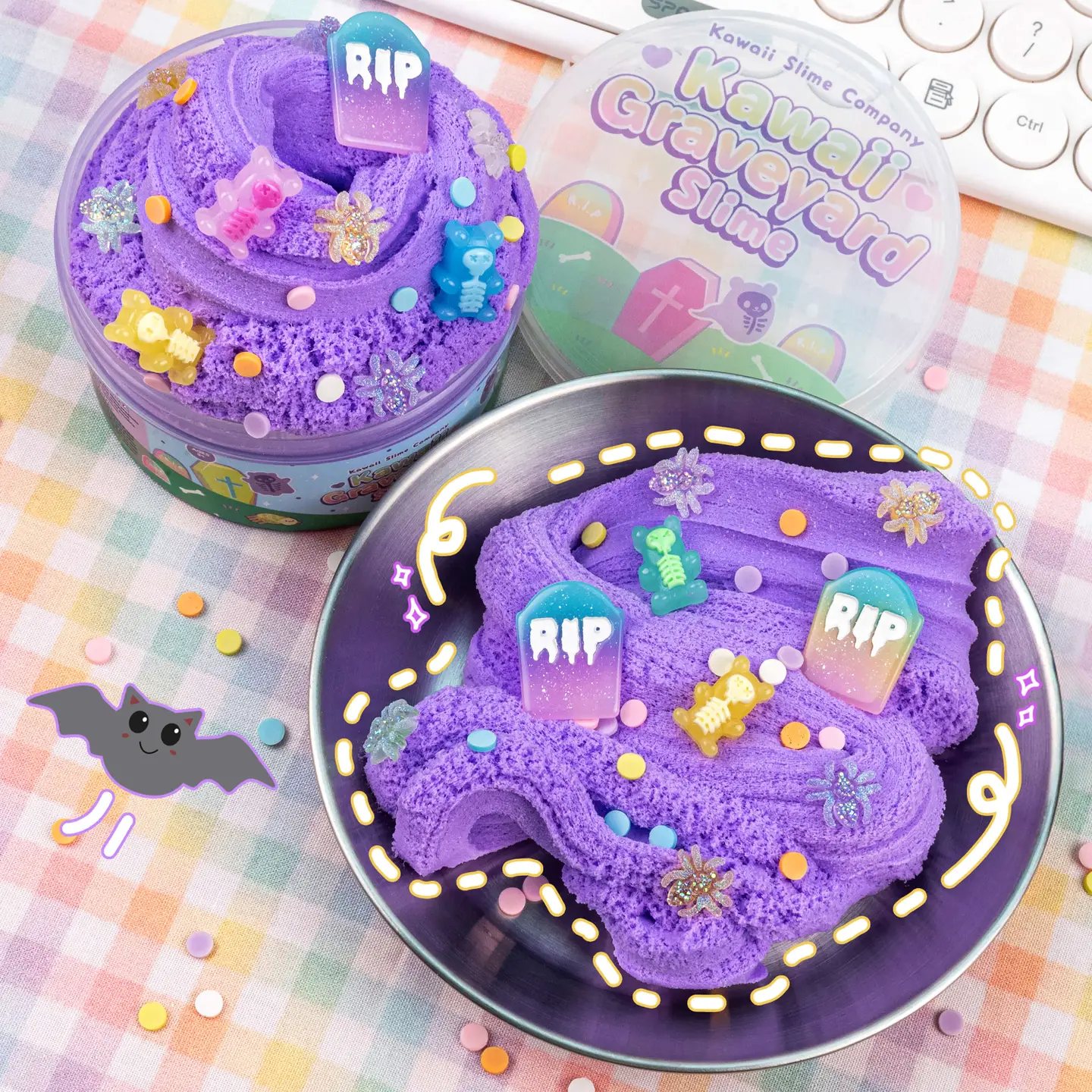 Kawaii Graveyard Cloud Creme Slime