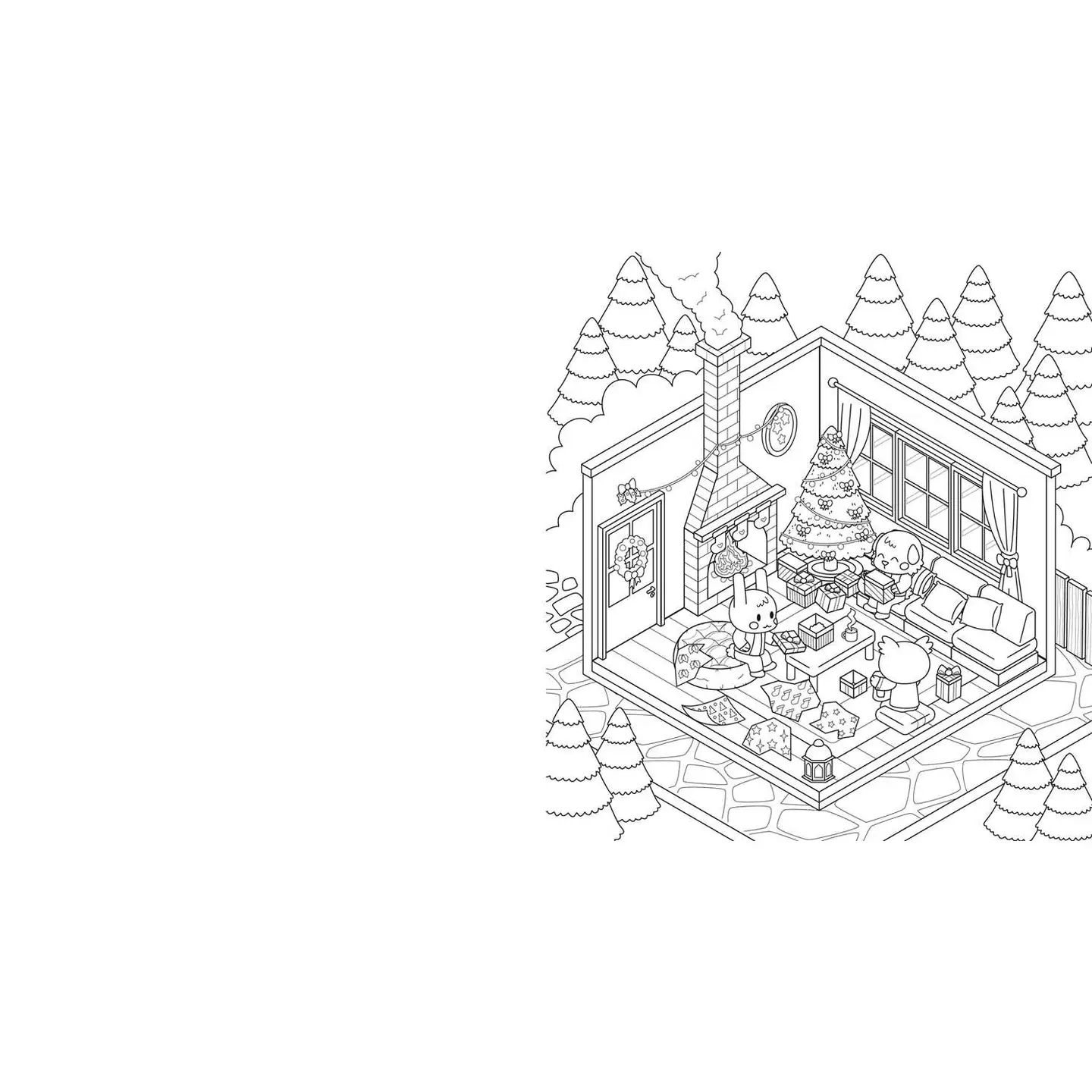 Sticker Therapy: Cozy Christmas