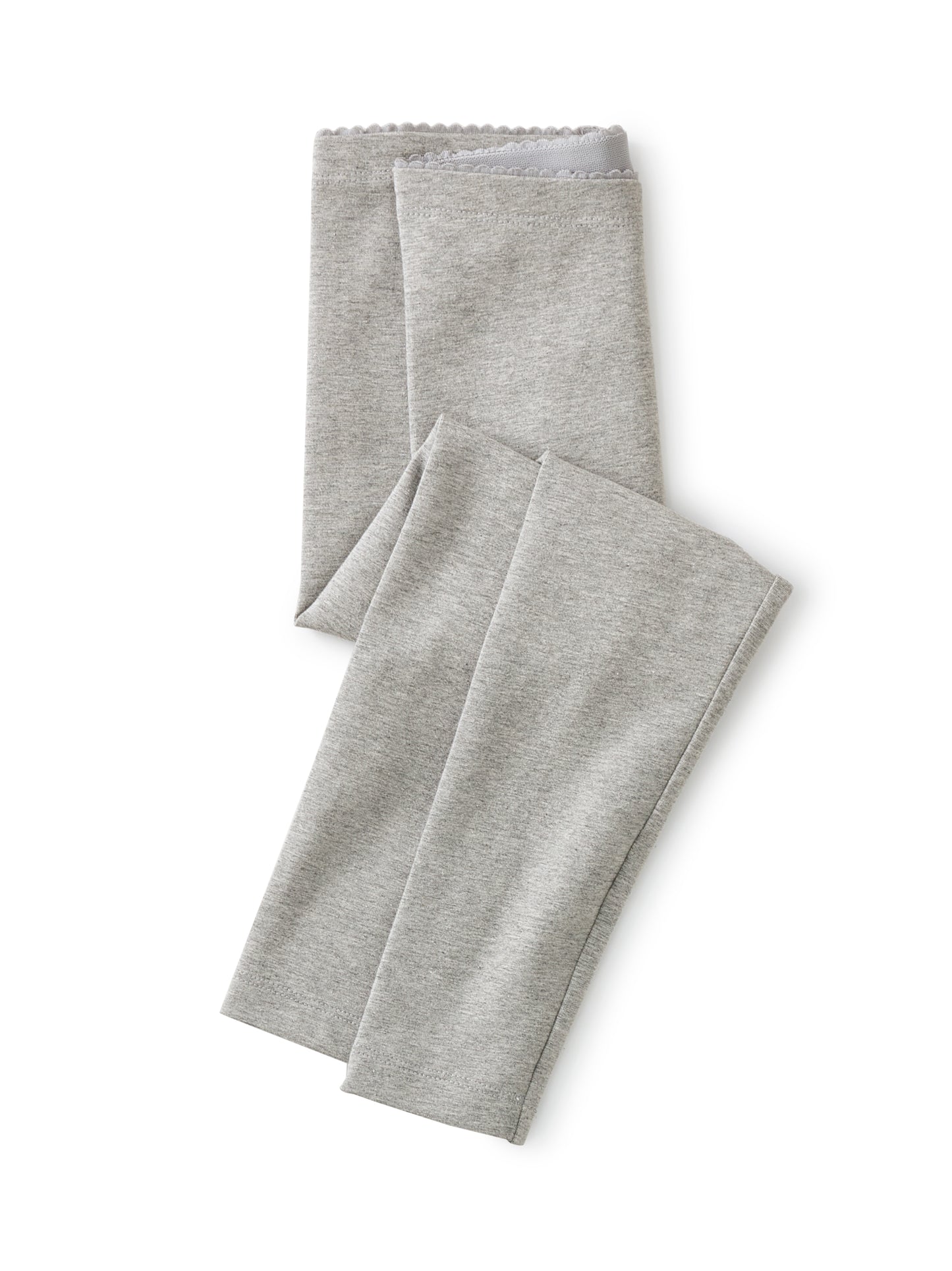 Girls Heather Grey Leggings