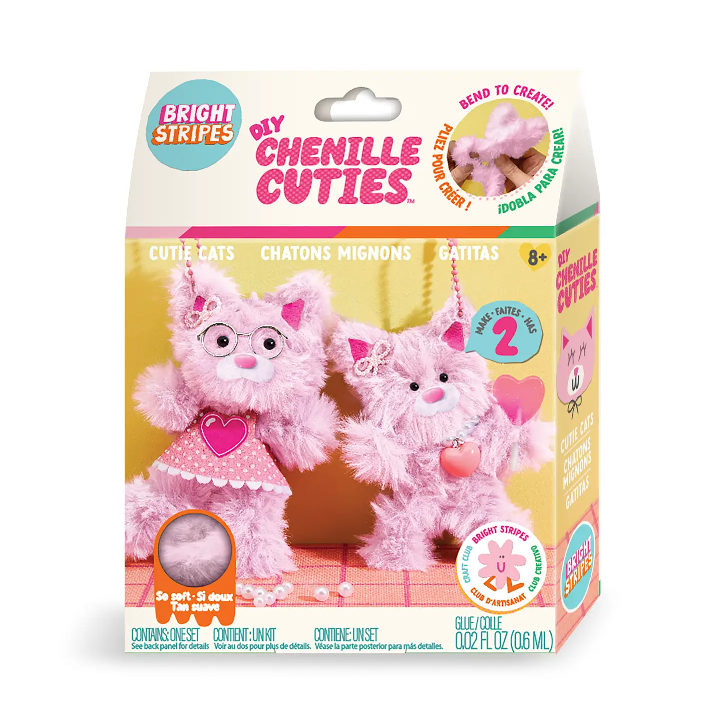 DIY Chenille Cuties- Cutie Cats